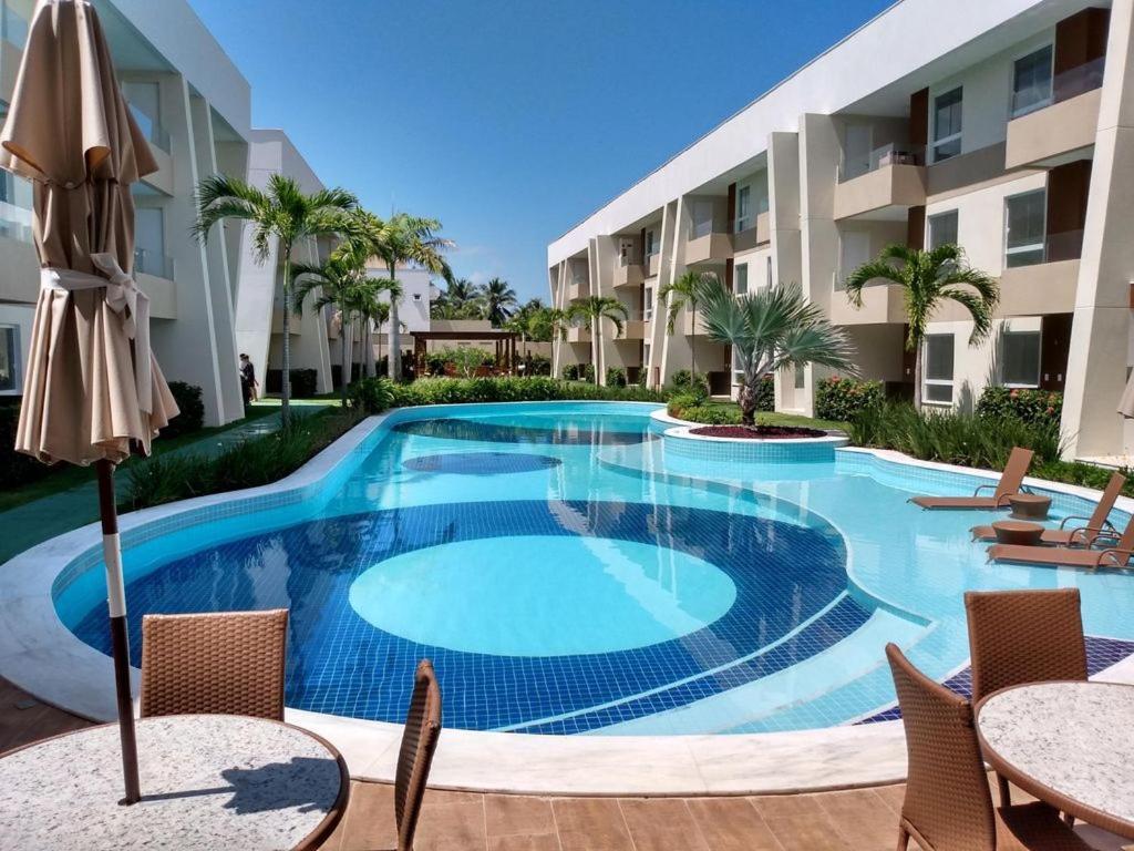 Apto Guarajuba Praia Condominio Porto Smeralda-100 Metros Da Praia Exterior foto
